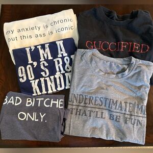 Cute T-Shirt Bundle- size small